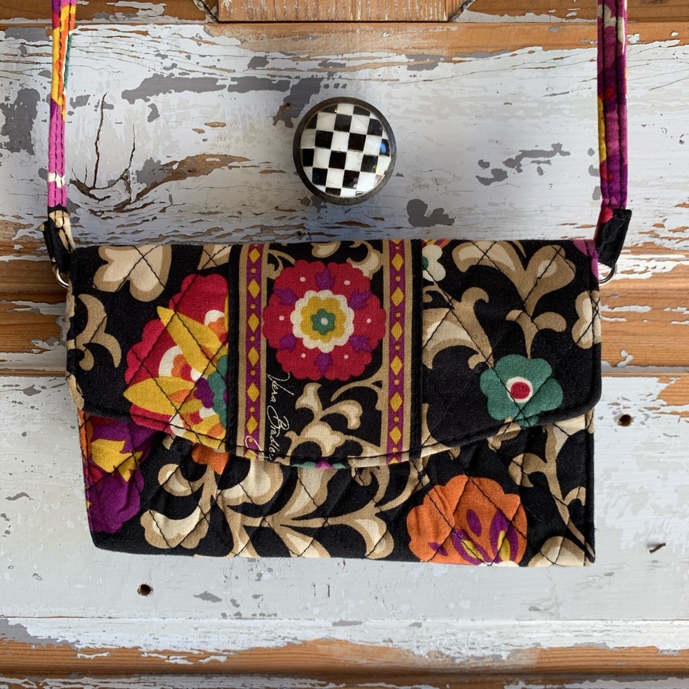 Vera Bradley crossbody wallet / purse
